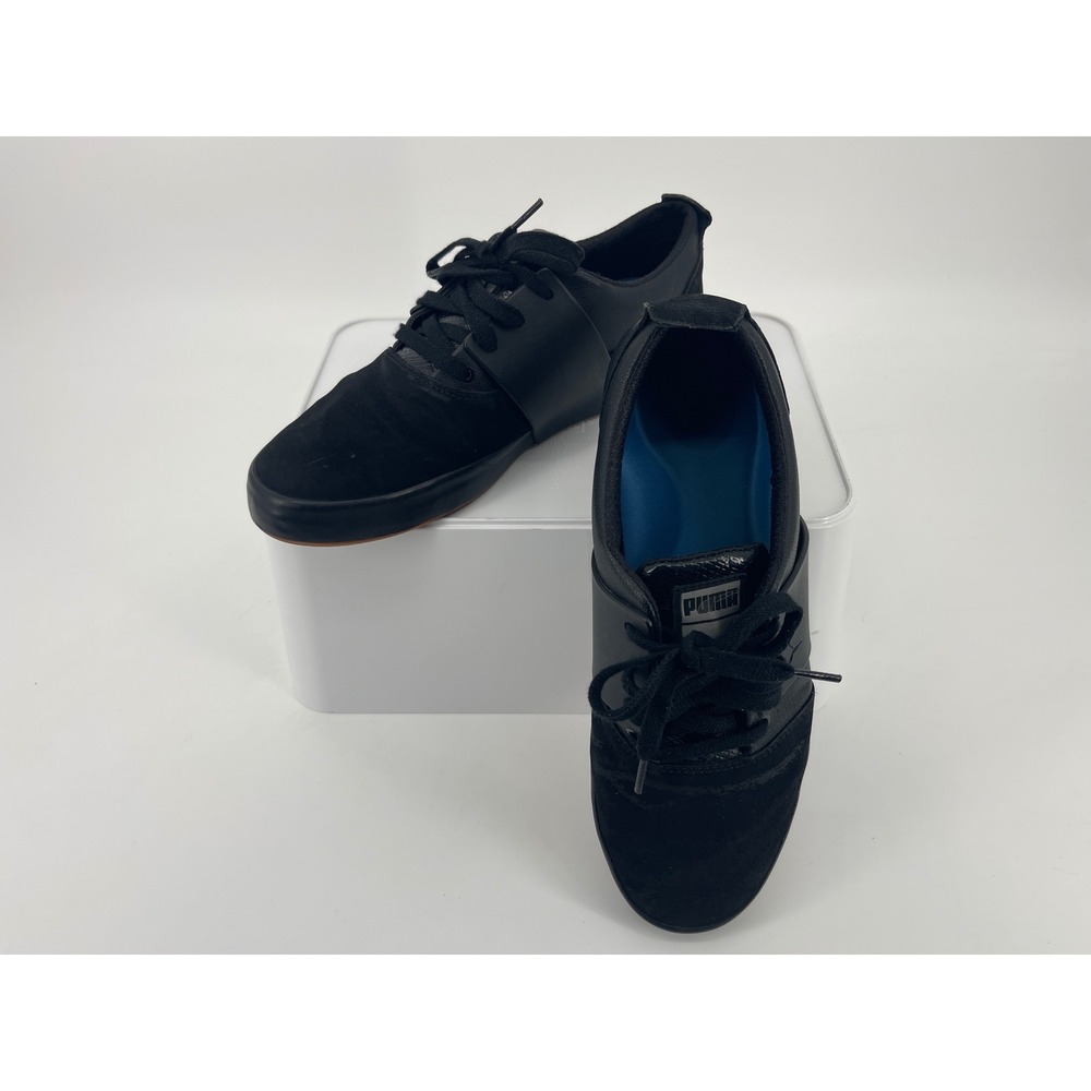 Puma El Ace Core Mens Sneakers Black Low Top Lifestyle Shoes Mens 10.5